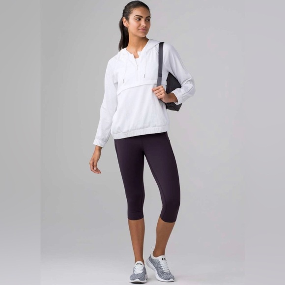 Lululemon Pace Perfect Crop (17") Boysenberry Purple Leggings Women’s Size 6 Run - Picture 4 of 11